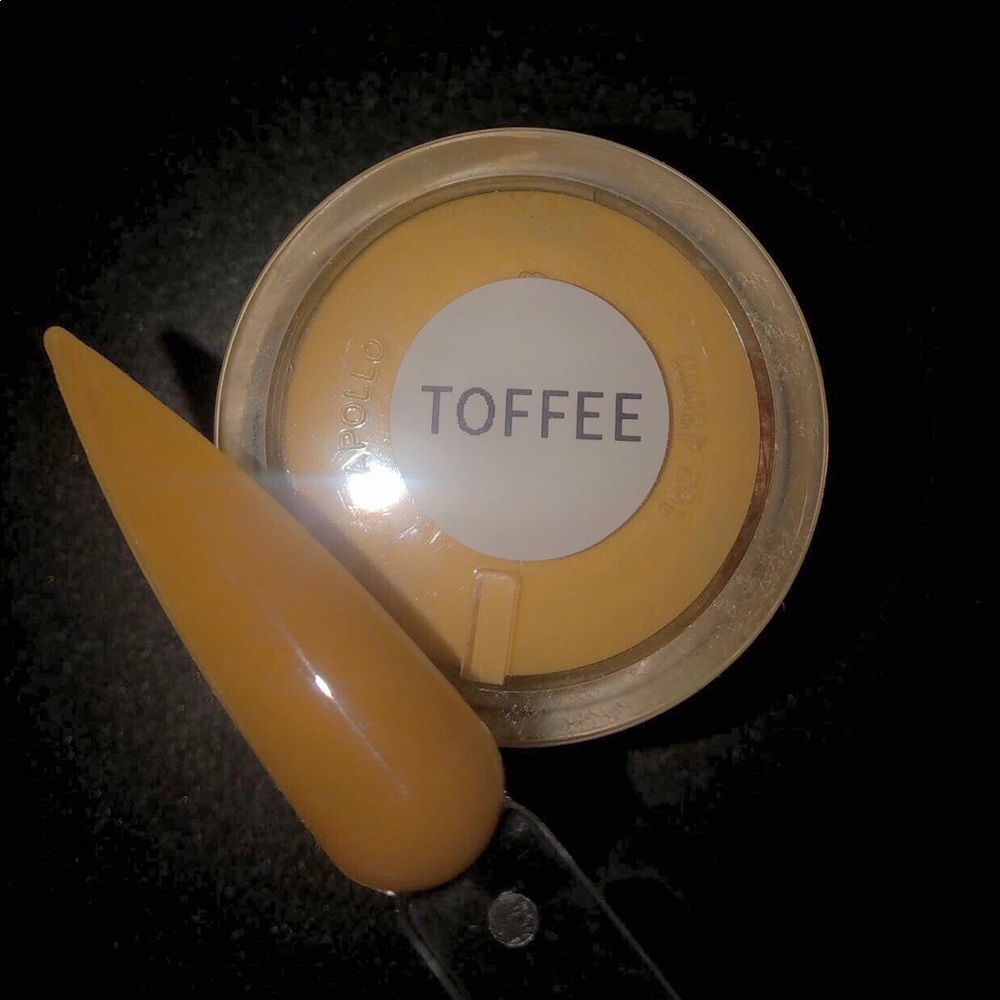 GODESS ACRYLIC POWDER /DIP POWDER 💕TOFFEE 1OZ JAR